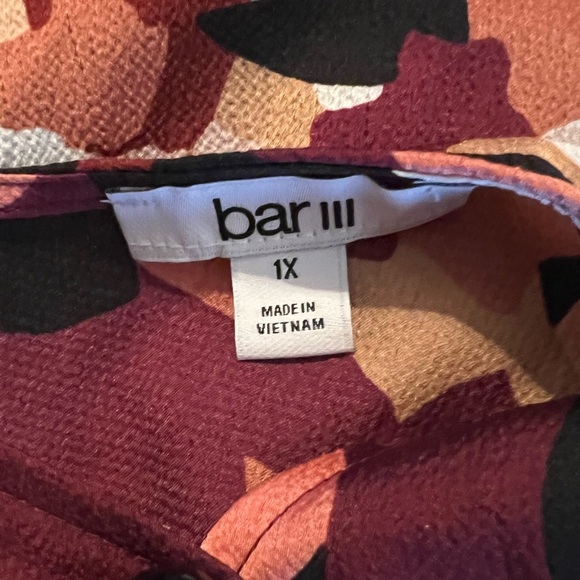 🌻BarIII Floral Print Women's Top - Picture 5 of 8